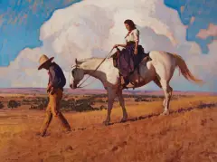 Glenn Dean, Toward the Afternoon Sun, Oil on canvas