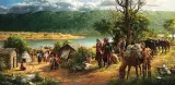 Robert Griffing, Post and King Beaver at Fort Duquesne