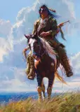 The Victor by Martin Grelle, Acrylic on Canvas, sold Apr 2022
