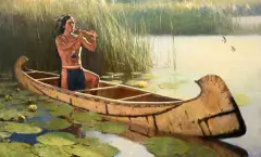 Z. S. Liang, Spring Morning Sun, Oil on canvas