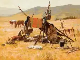 Howard Terpning, One Man’s Castle