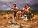 Howard Terpning, The Shaman and His Magic Feathers