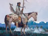 Kenneth Riley, Regalia, Oil on board