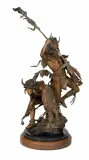 John Coleman, Mandan Buffalo Dancers, Bronze, cast 15/35