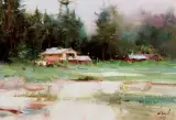 Richard Schmid, Alaskan Summer, Oil on canvas