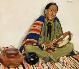 Walter Ufer, A Singer