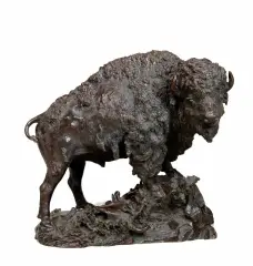 Henry Shrady, Buffalo, Bronze