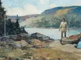 Frank Schoonover, Upper Reaches of the Kenogami River, Ontario, Canada