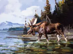 Luke Frazier, Yukon Territory, Oil on board