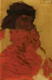 Lon Megargee, Hopi, Oil on board