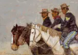 Kenneth Riley, Trio, Acrylic