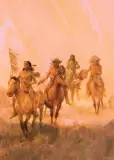 Kenneth Riley, Out of the Sun, Oil on canvas