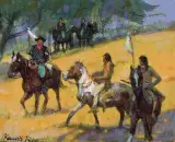 Kenneth Riley, Tentative Agreement, Acrylic