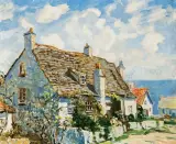 Walter Schofield, Afternoon Light, Oil on canvas