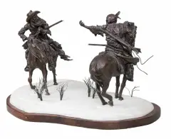 Ernest Berke, The Confrontation, Bronze, cast 6/10