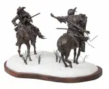 Ernest Berke, The Confrontation, Bronze, cast 6/10
