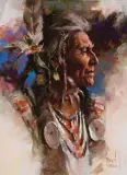 Harley Brown, Distant Lands, Pastel