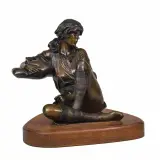 George Lundeen, Michelle, Bronze, cast 7/20