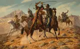 Joe Ruiz Grandee, No More Land to Give, Oil on board