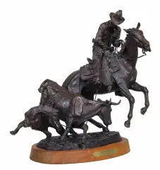 John Hampton, On the Prod, Bronze, cast 24/25