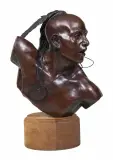 Glenna Goodacre, War Chant, Indian Bust