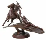 Bud (Lewis) Boller Jr., Brothers, Bronze, cast 10/25