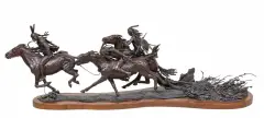Ernest Berke, The Tacticians, Bronze, cast 3/12