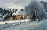 James Boren, When Summer Feels Far Away, Watercolor