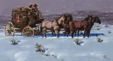 Fred Fellows, With a Thought of Turning Back, Oil on board