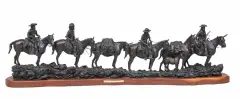 Truman Bolinger, Heading for the Green River Rendezvous, Bronze, cast 5/10