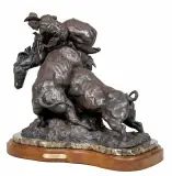 Herb Mignery, Limousine Ride, Bronze, cast 20/20