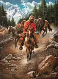 Alfredo Rodríguez, Rushing to Trade, Oil on canvas