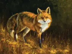 Curious by Greg Wilson, Oil on board, sold Apr 2023