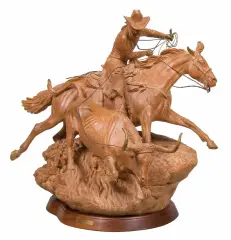 Mehl Lawson, Flying Leather, Bronze, cast 33/35