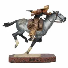 Pony Express II by Harry Jackson, Bronze, PEII 44 P, sold Apr 2023