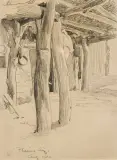 Maynard Dixon, Ramada Phoenix, Arizona – August 1900