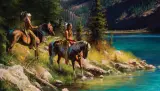 Don Oelze, On Bear Lake, Oil on canvas