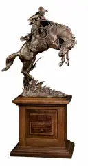 G. Harvey, The Spirit of Texas II, Bronze, cast 12/25