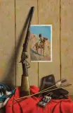 William Acheff, Apache Thunder, Oil on canvas