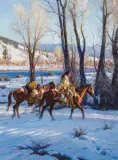 Martin Grelle, Provider, Oil on linen