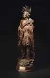 John Coleman, Pachtuwa-Chta, Arikara Warrior, Bronze, cast 11/35
