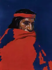 Lon Megargee, The Navajo, Gouache
