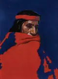 Lon Megargee, The Navajo, Gouache