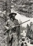 Paul Calle, Mountain Monarch, Graphite