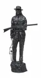 Fred Fellows, The Trapper, Bronze, cast 1/35