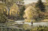 Robert Kennedy Abbett, Late Season – Aspetuck, Oil on board