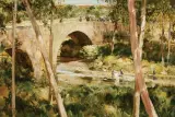 Donald Teague, Wash Day Spain, Watercolor