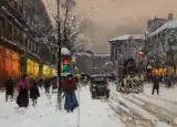 Édouard Cortès, La Medeleine Neige, Oil on canvas