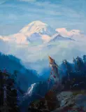 Sydney Laurence, Mt. McKinley, Oil on canvas