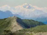 Sydney Laurence, Mt. McKinley From Bird Creek, Oil on canvas